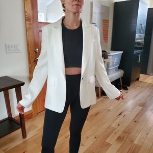RAG AND BONE Rylie Blazer White Size 4
